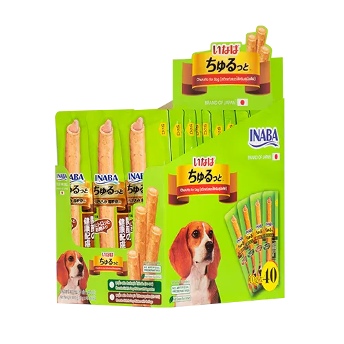 ชูหรุโตะ สติก สำหรับสุนัข ไก่กับกระดูกอ่อน