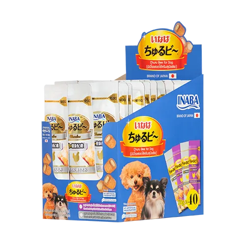 ชูหรุบี สำหรับสุนัข เนื้อสันในไก่ย่างกับแคลเซียม